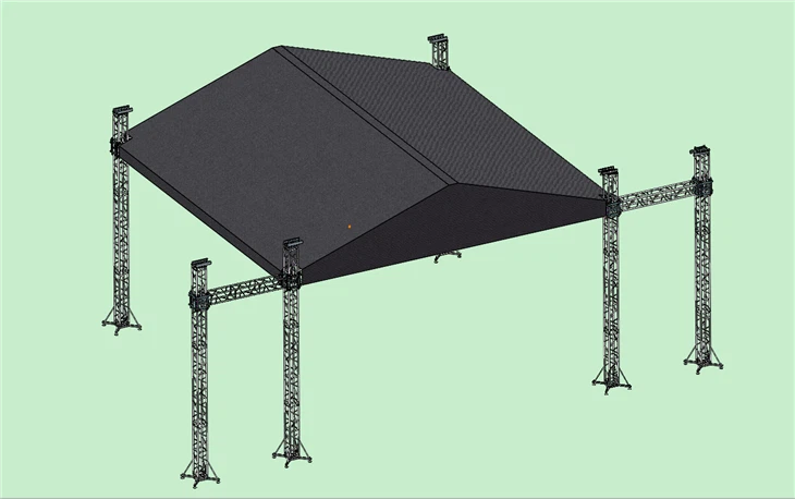 Aluminum Roof Lighting Truss