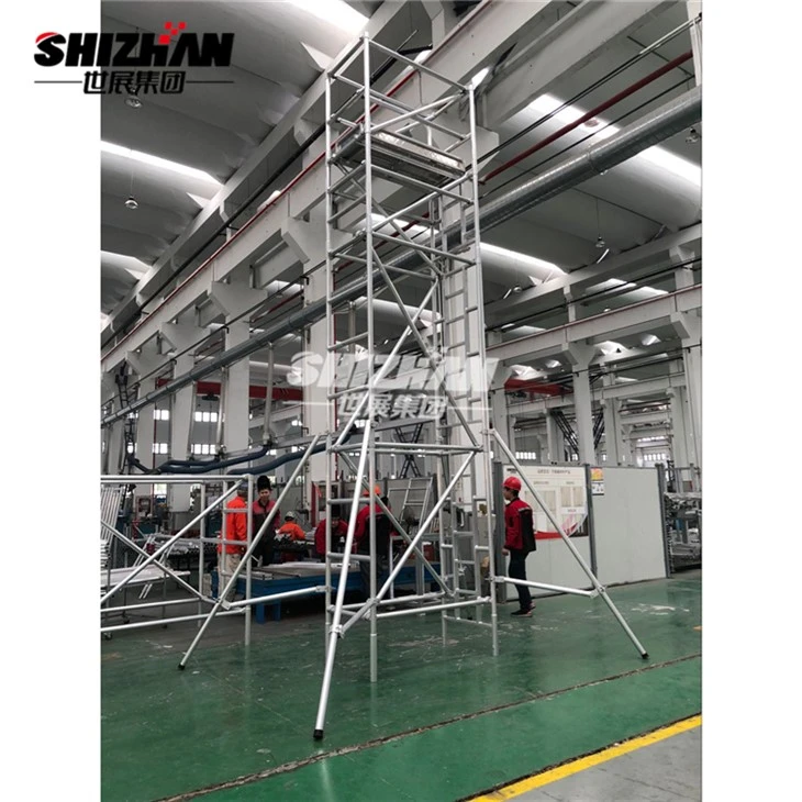 CE Certificate Aluminum Scaffolding Tower Movable
